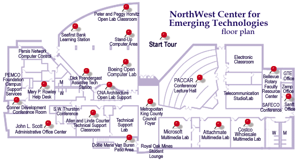NWCET Floorplan