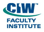CIW Faculty Institute