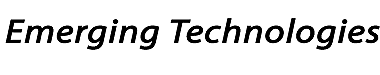 emerging technologies